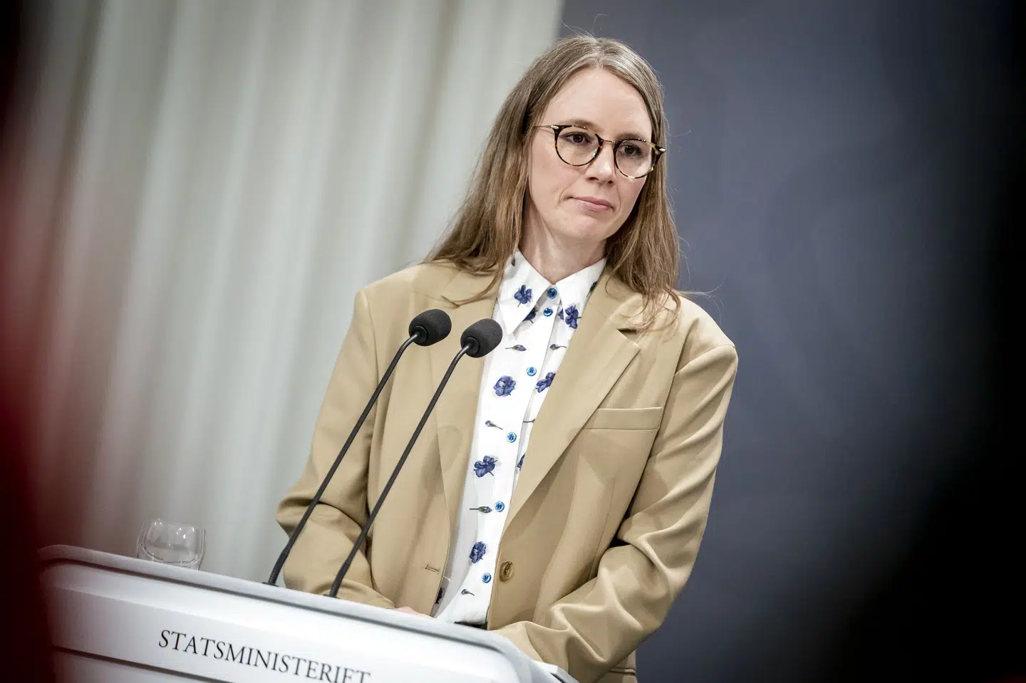 Miljøminister Lea Wermelin (S) vil stramme reglerne for at dumpe forurenet mudder fra bunden af havne i havet. (Arkivfoto). Mads Claus Rasmussen/Ritzau Scanpix