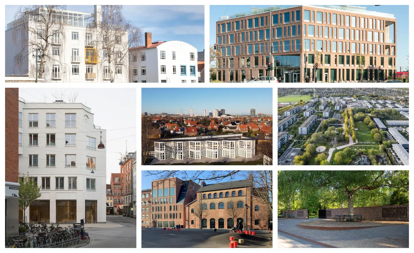 Syv byggerier er nomineret til Københavns smukkeste. KAB Huset. Kreditering: Laura Stamer, Ny Østergade 30. Kreditering: Hampus Berndtson, Remiseparken. Kreditering: Coast Studio, Friluftsskolen. Kreditering: Nøhr & Sigsgaar, Oehlenschlægergades Skole. Kreditering: Nøhr og Sigsgaard, Filmlageret. Kreditering: Spacon og X, Skoleholdervej. Kreditering: Astrid Maria Rasmussen