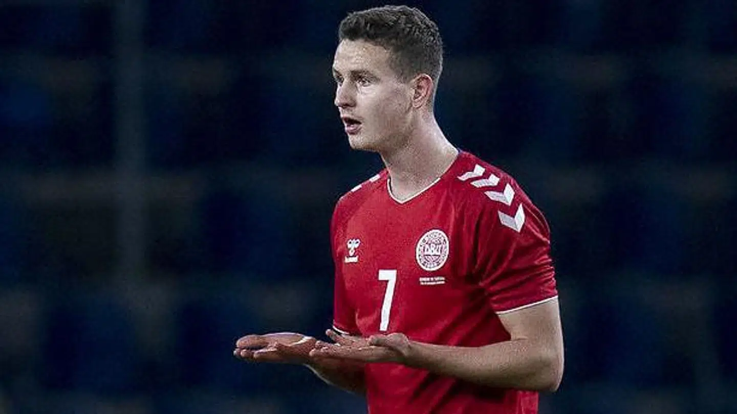 Oliver Abildgaard har en enkelt landskamp på sit cv.