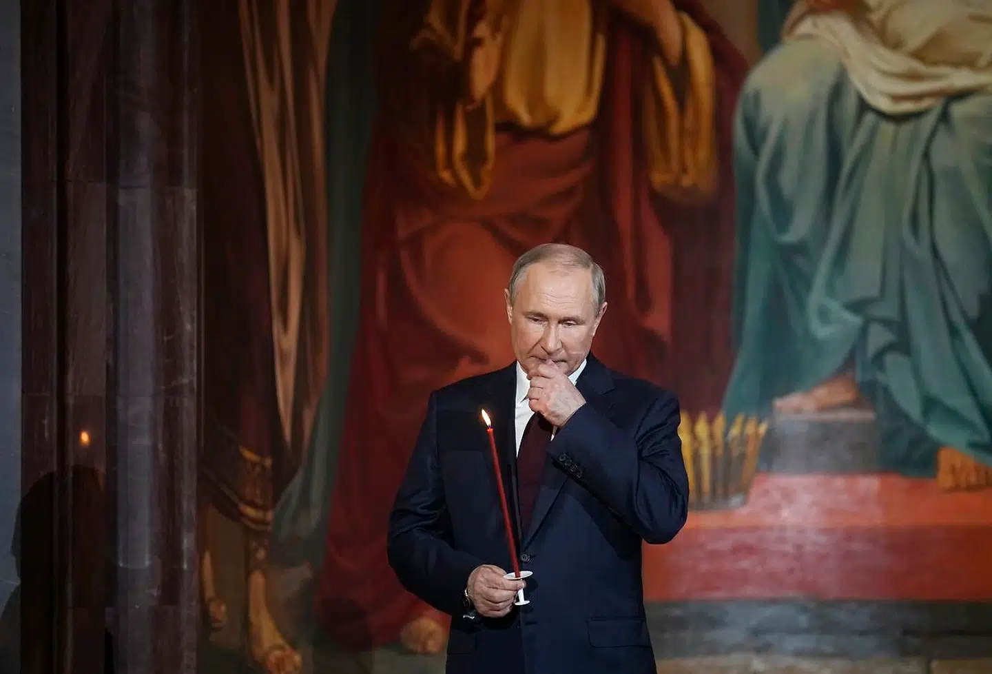 Vladimir Putin er blevet beskrevet som »nervøs«.