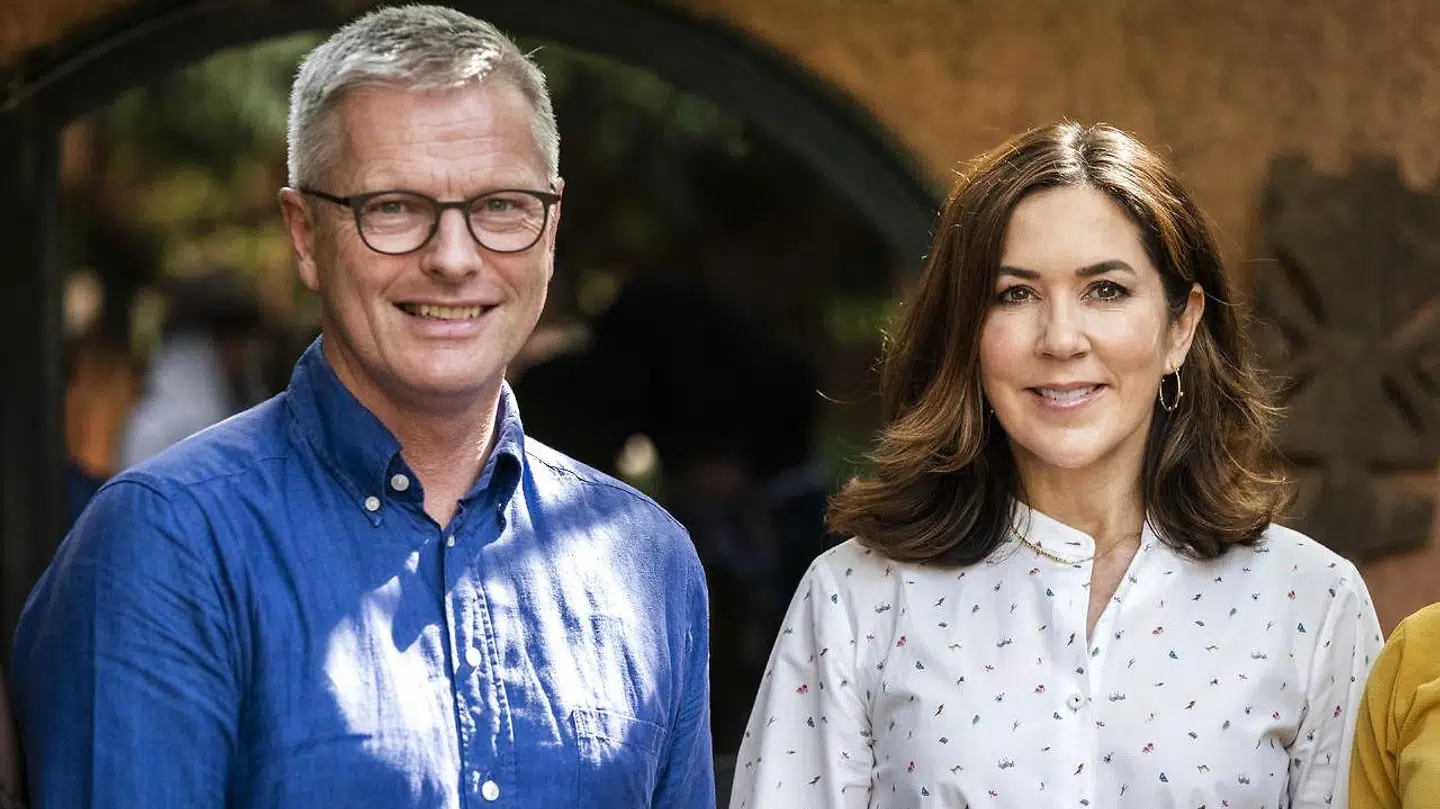 Kronprinsesse Mary og udviklingsminister, Flemming Møller Mortensen.
