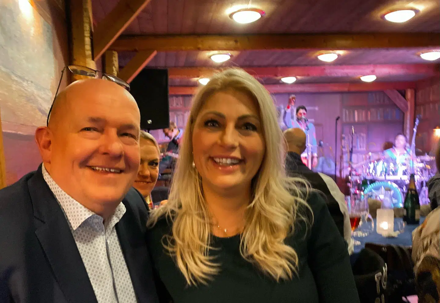 Parret mødte hinanden i forbindelse med det seneste kommunalvalg i 2021. Foto: Privat