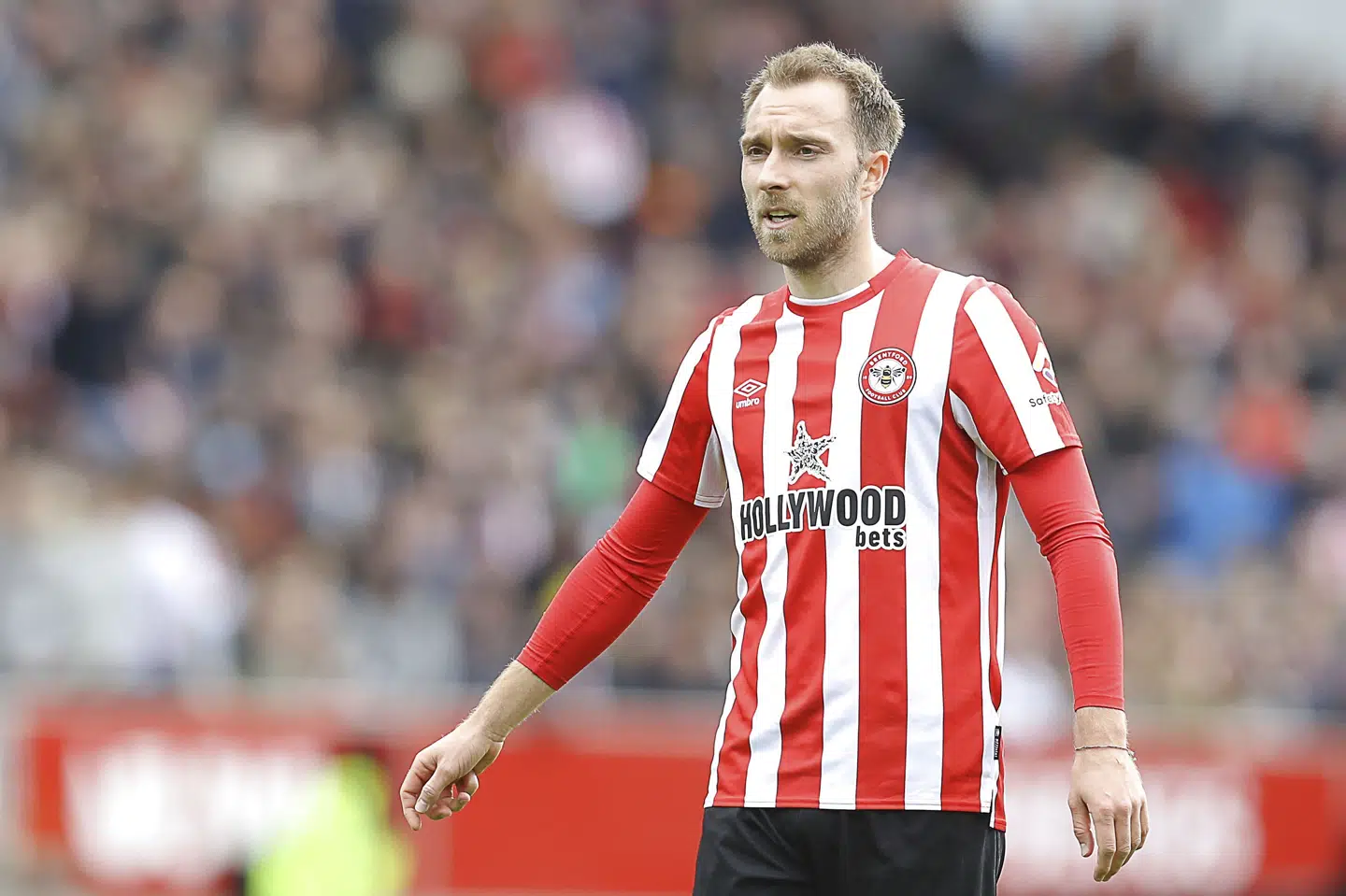 Christian Eriksen har sammen med Brentford gang i en flot periode i Premier League. Fem af de seneste seks kampe er vundet af klubben fra det vestlige London. Paul Terry/Ritzau Scanpix