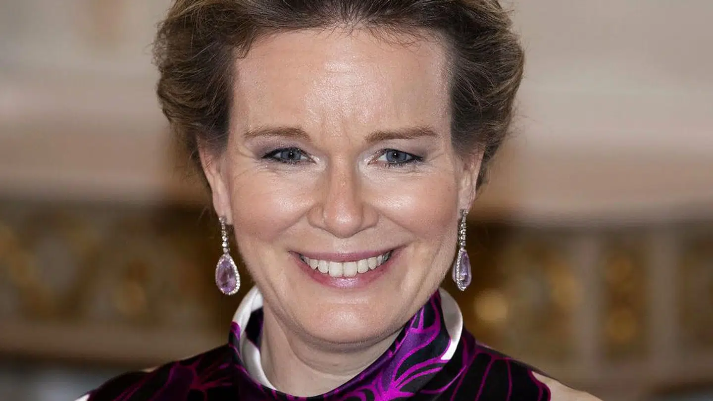 Dronning Mathilde af Belgien.