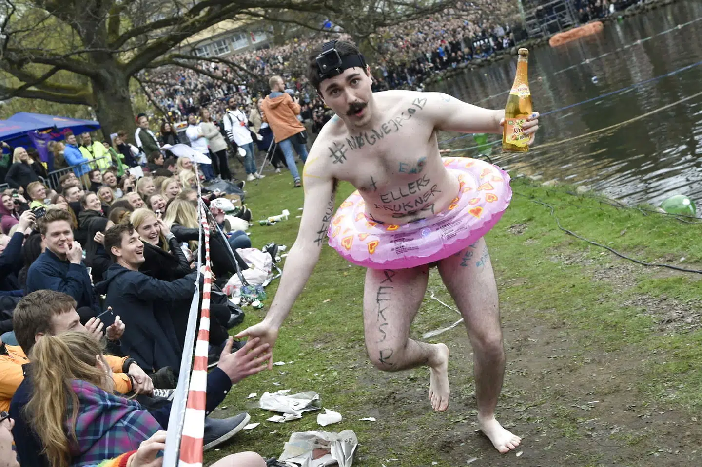 Sådan så det ud til nøgenløbet til Kapsejlads i 2015.