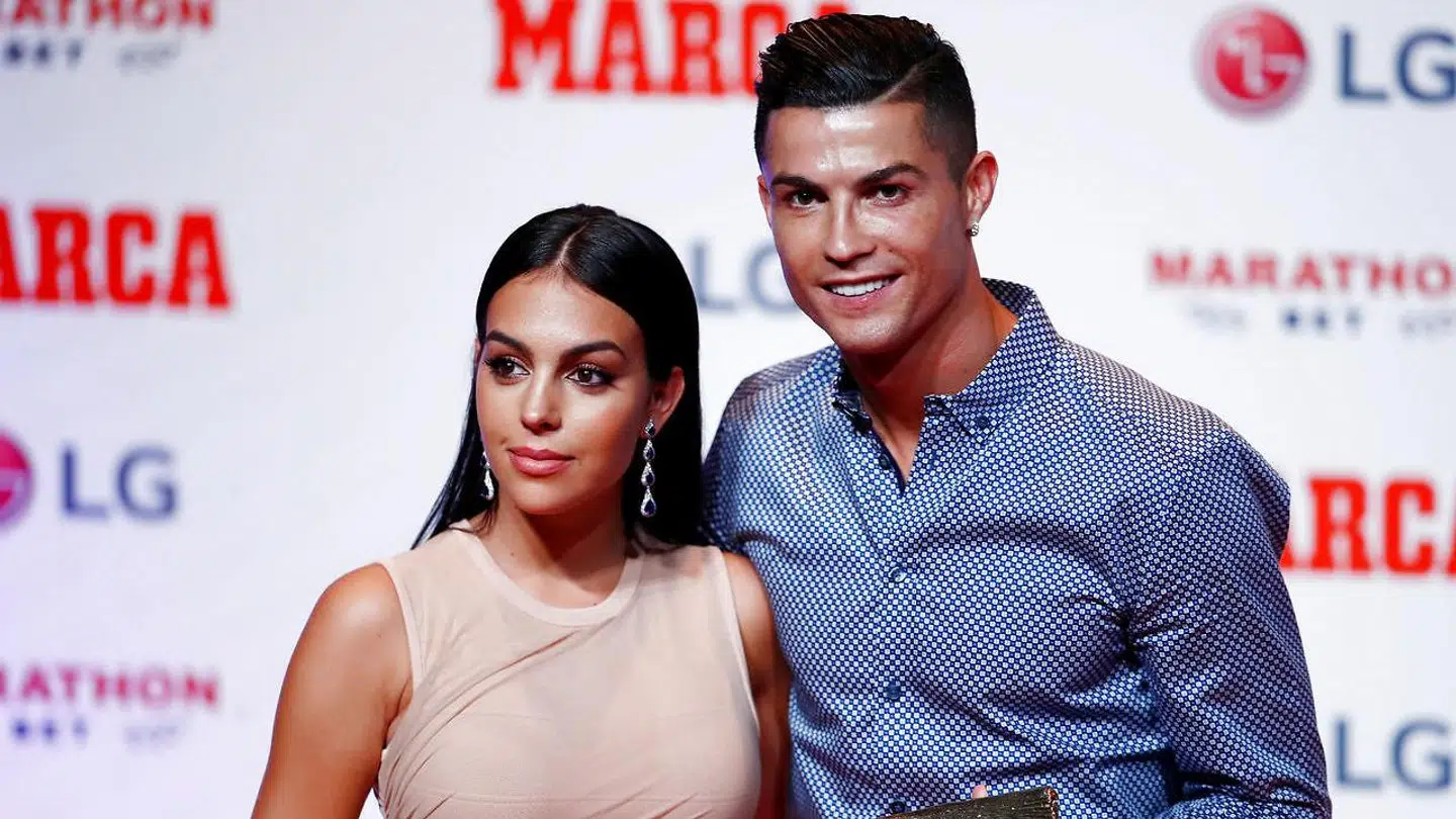 Cristiano Ronaldo og kæresten Georgina Rodriguez.