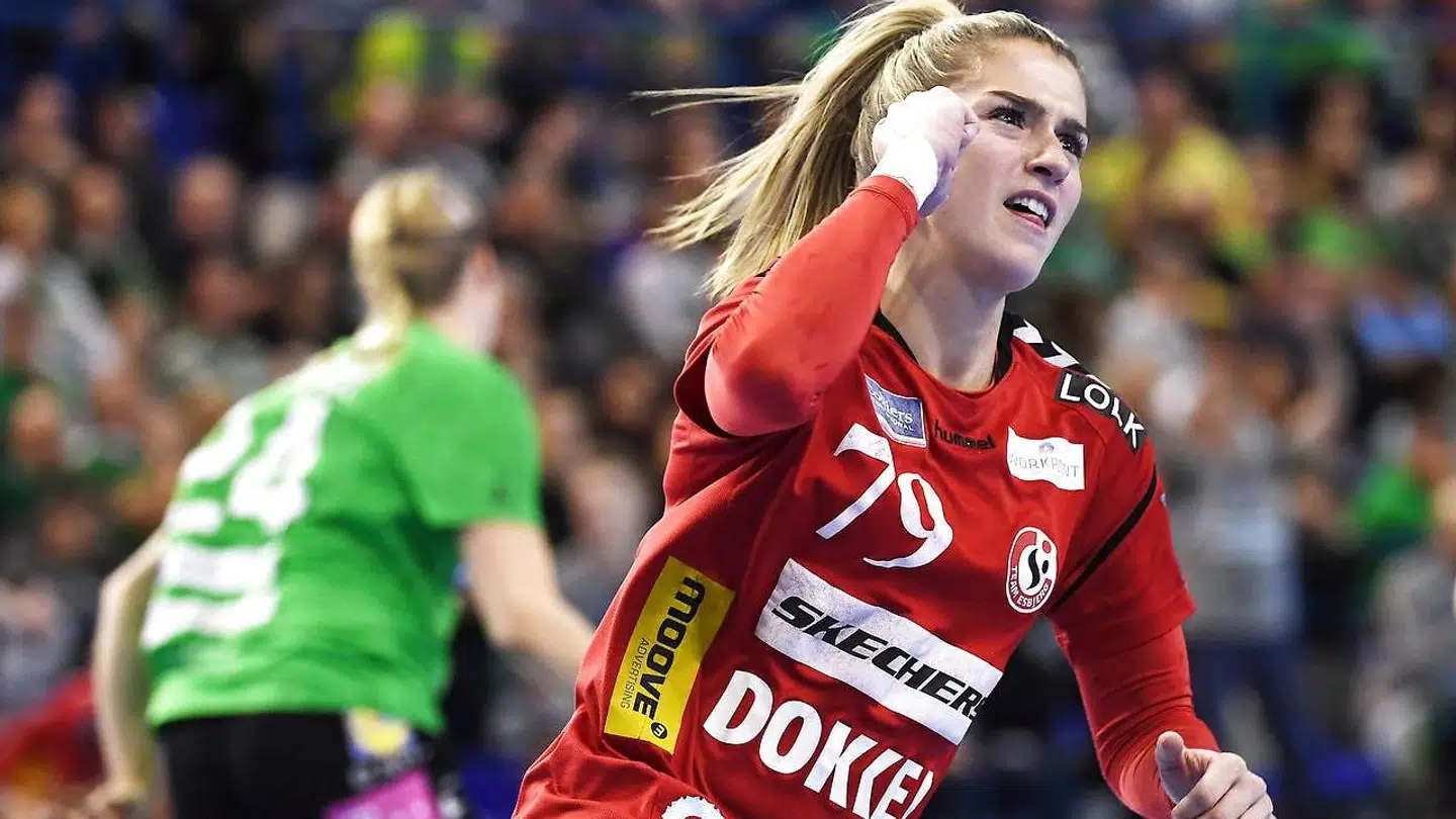 Estavana Polman i aktion for Team Esbjerg i 2020.