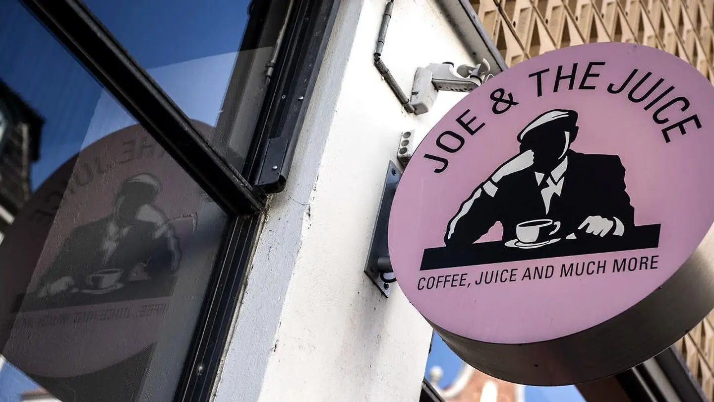 Joe & The Juice har fået en sur smiley og en bøde på 10.000 kroner. Arkivfoto.