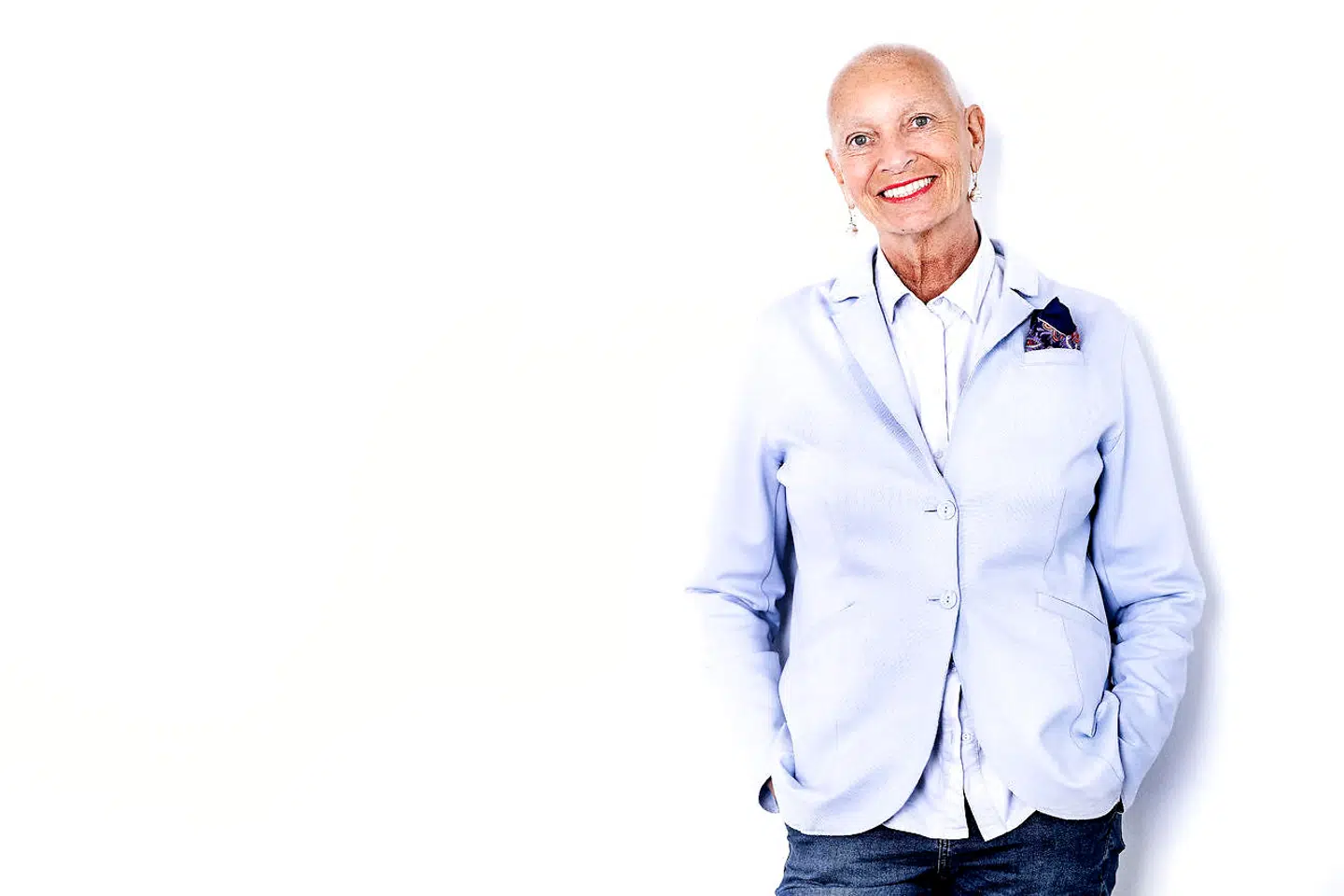 Det giver 'fred i sjælen' hos Ilse Jacobsen med 100 procent garanti at kunne sige: »Det vigtigste er at være i live.« Foto Bax Lindhardt.