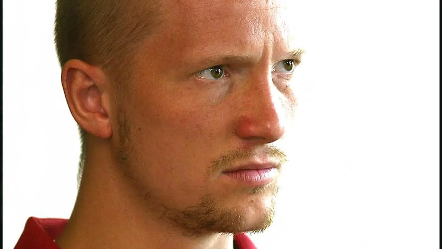 Thomas Gaardsøe nåede to landskampe – og ét mål under Morten Olsen.