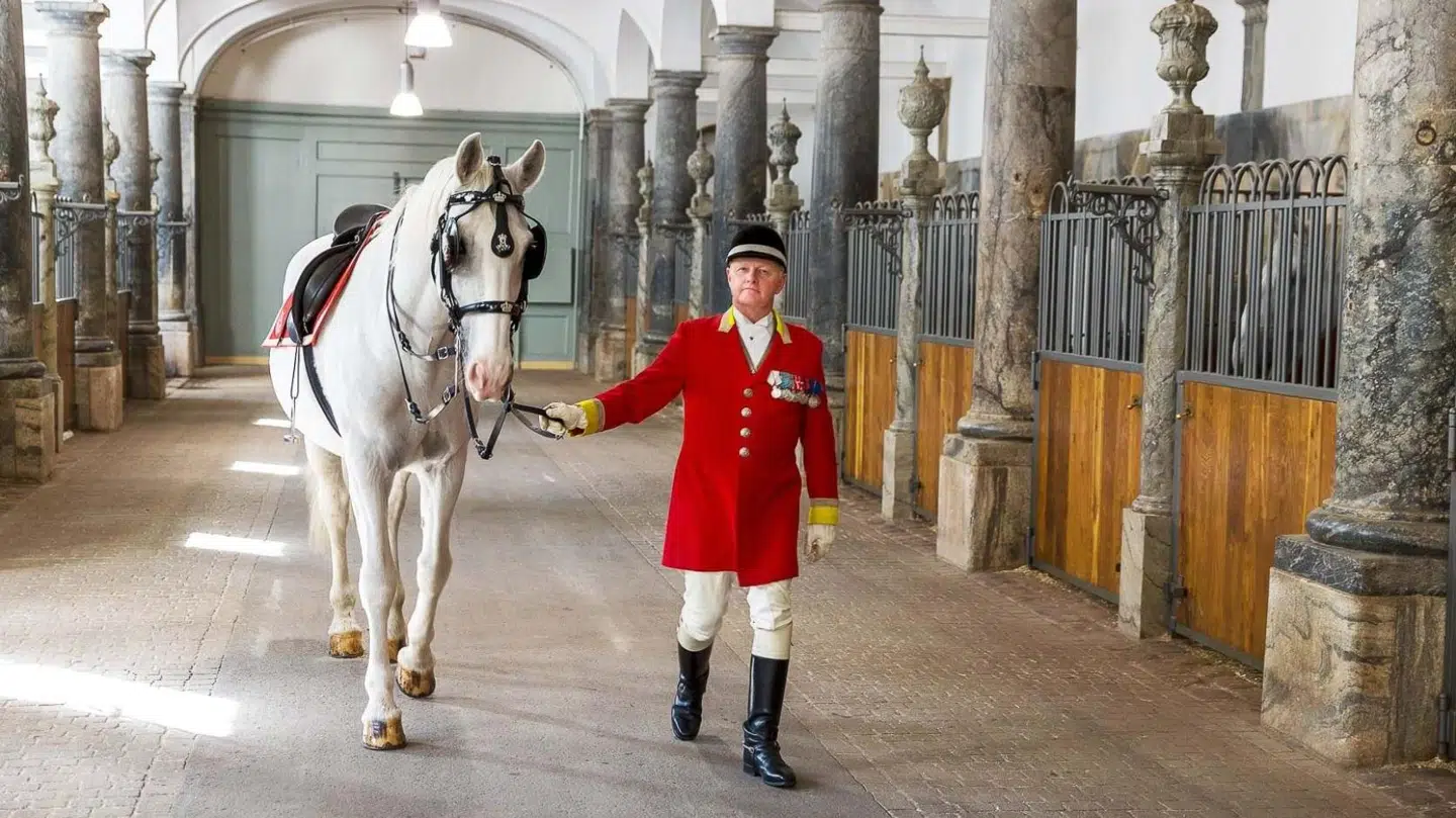 De Kongelige Stalde på Christiansborg Slot.
