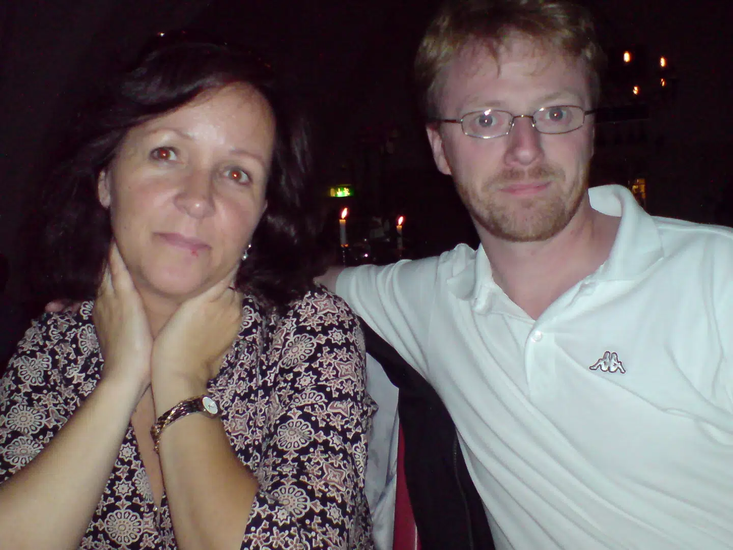 Lise og Claus mødte allerede hinanden, da de var helt unge. Foto: Privat