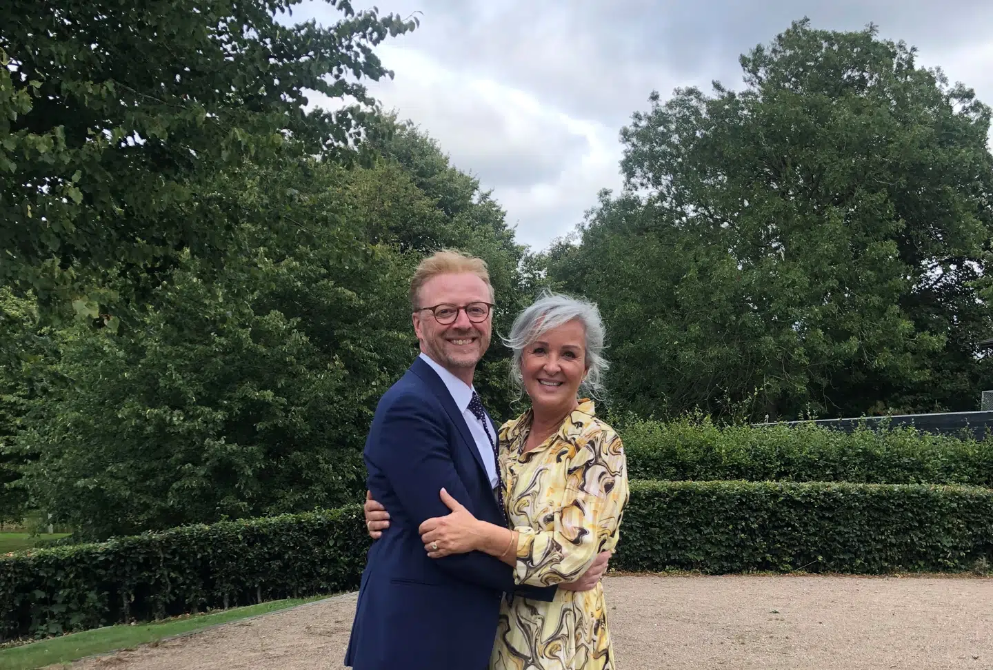 Lise og Claus mødte hinanden første gang på et kollegie, hvor to af deres venner boede. Foto: Privat