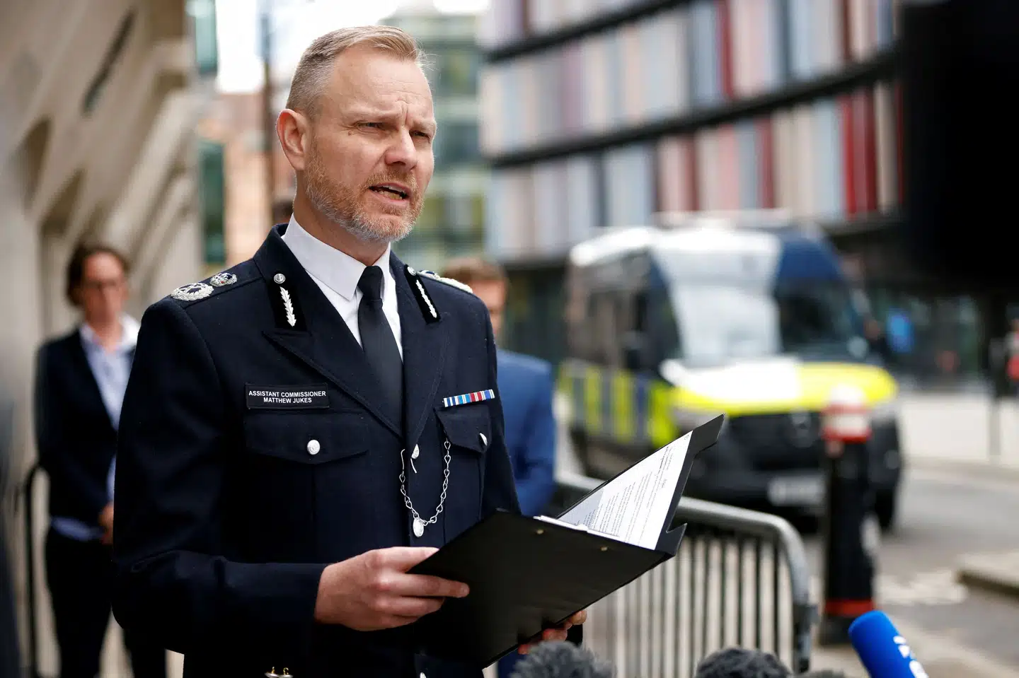 - Drabet på David var et angreb mod demokratiet, og vi vil aldrig lade terroristerne sejre, siger vicepolitikommissær Matt Jukes umiddelbart efter onsdagens domsafsigelse. John Sibley/Reuters