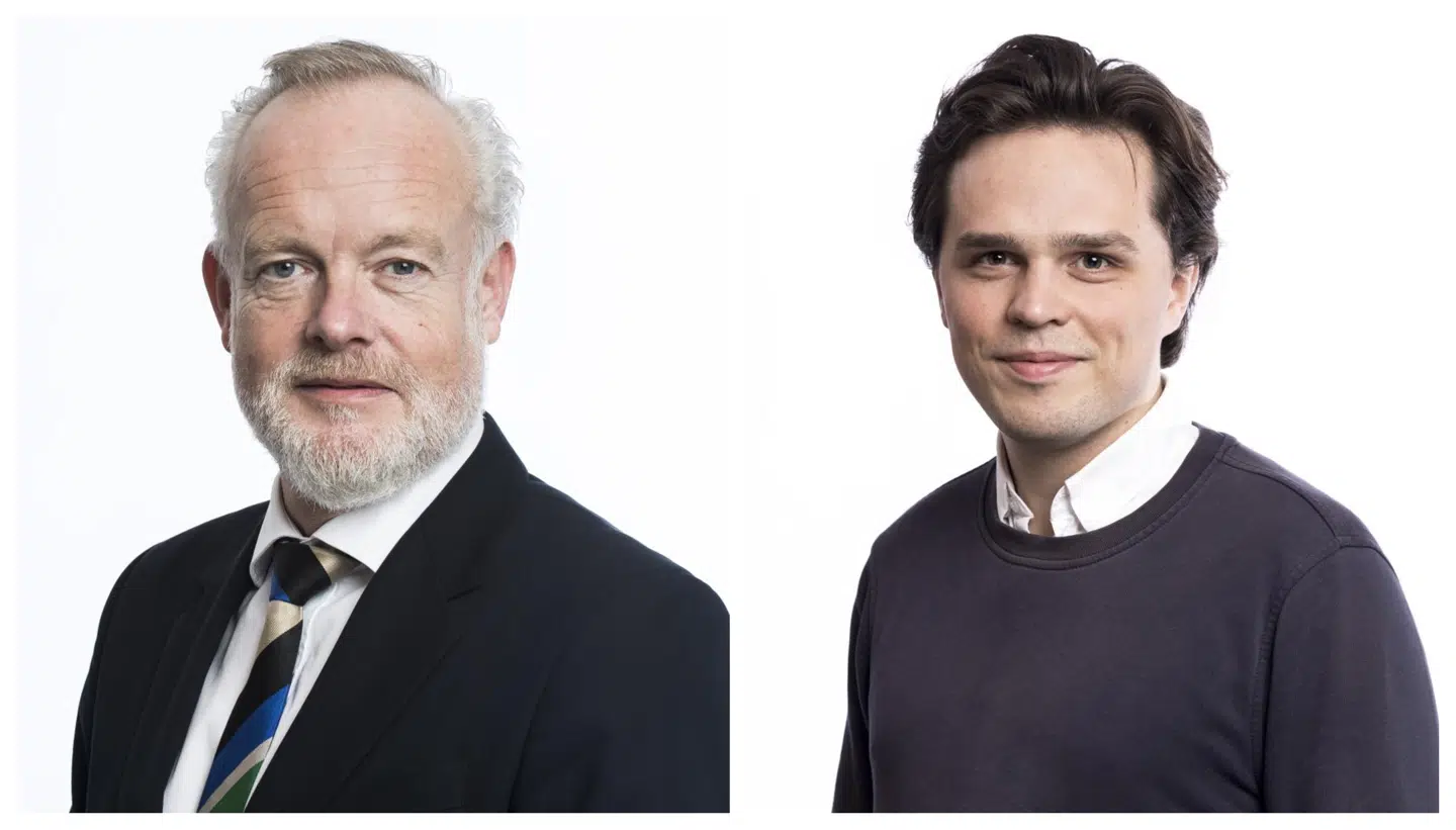 Medlem af Nye Borgerlige, Niels Peder Ravn, og medlem af Radikale Venstre, Emil Sloth Andersen, er endt i en giftig personkonflikt. Pressefoto