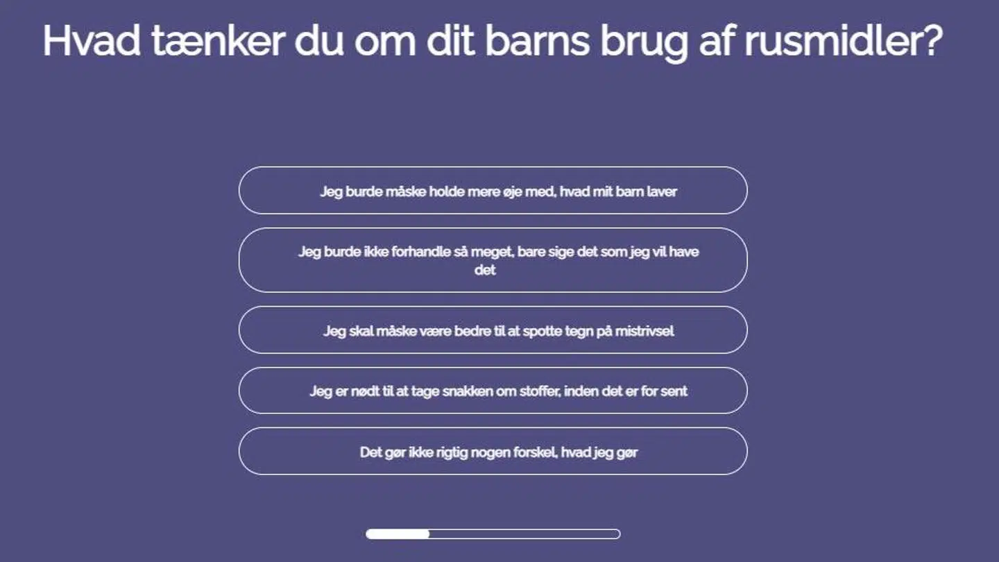 Du kan deltage i flere spørgeundersøgelser på teenageforældre.dk. I flere tilfælde er der ikke et »rigtigt« svar.