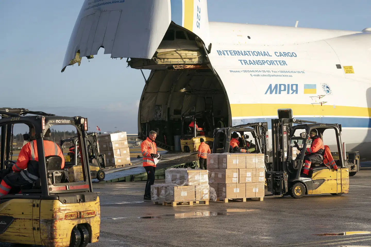 Billund Lufthavn skal i fremtiden være et endnu mere attraktivt sted for luftfragt. (Arkivfoto). Bo Amstrup/Ritzau Scanpix