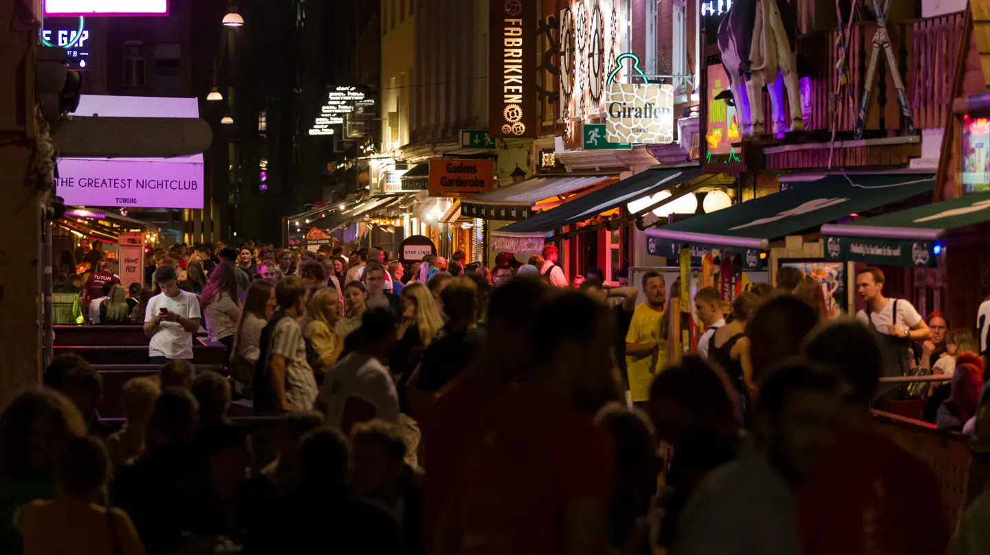 Jomfru Ane Gade i Aalborg. Arkivfoto. Foto: Byrd / Jon Kristensen