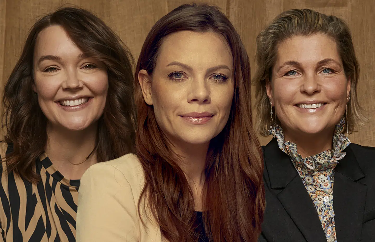 Fra venstre: Ditte Winkel, Majbritt Maria Lundgaard og Kristina Trolle