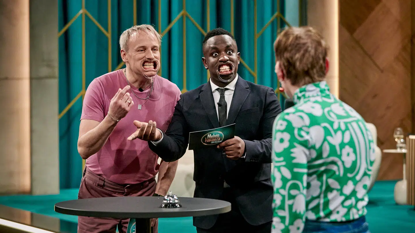 Melvin Kakooza og Rasmus Botoft.