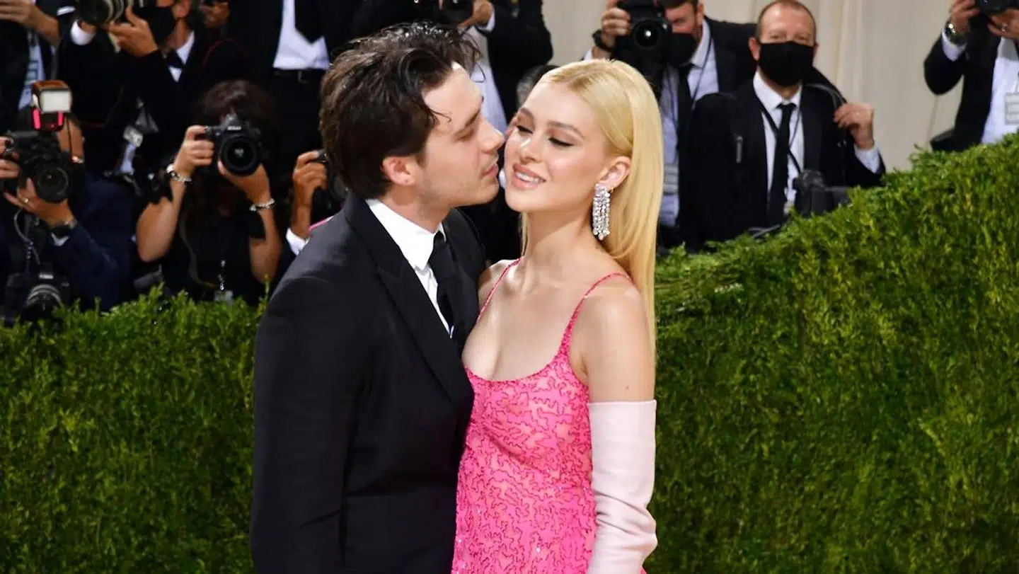 Brooklyn Beckham og Nicola Peltz til Met Gala i 2021.