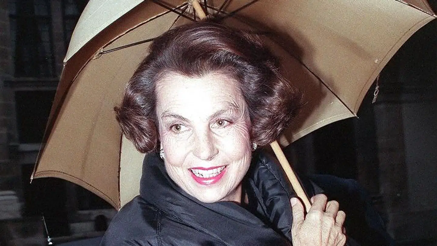 Liliane Bettencourt var nærmest et ikon i Frankrig. Her ses hun i 1988.