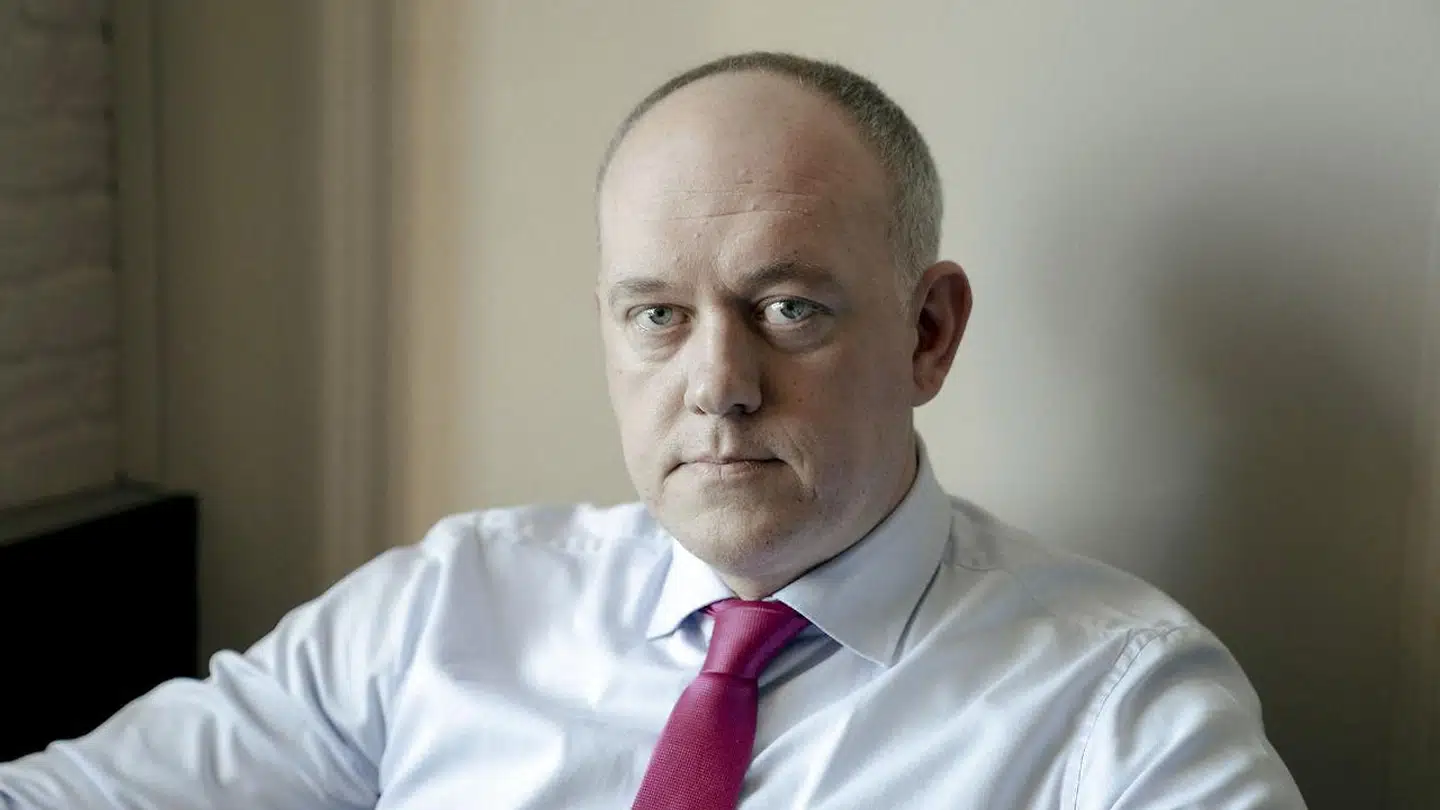 Arkivfoto: Ukraines ambassadør i Danmark, Mykhailo Vydoinik. Fotograferet på den ukrainske ambassade i Danmark.