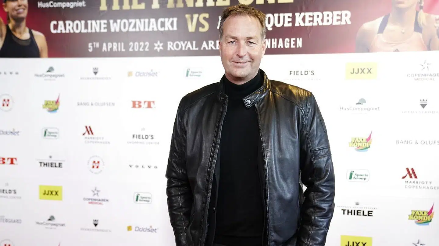 Rød løber før kampen The Final One med Caroline Wozniacki. Royal Arena tirsdag den 5 april 2022