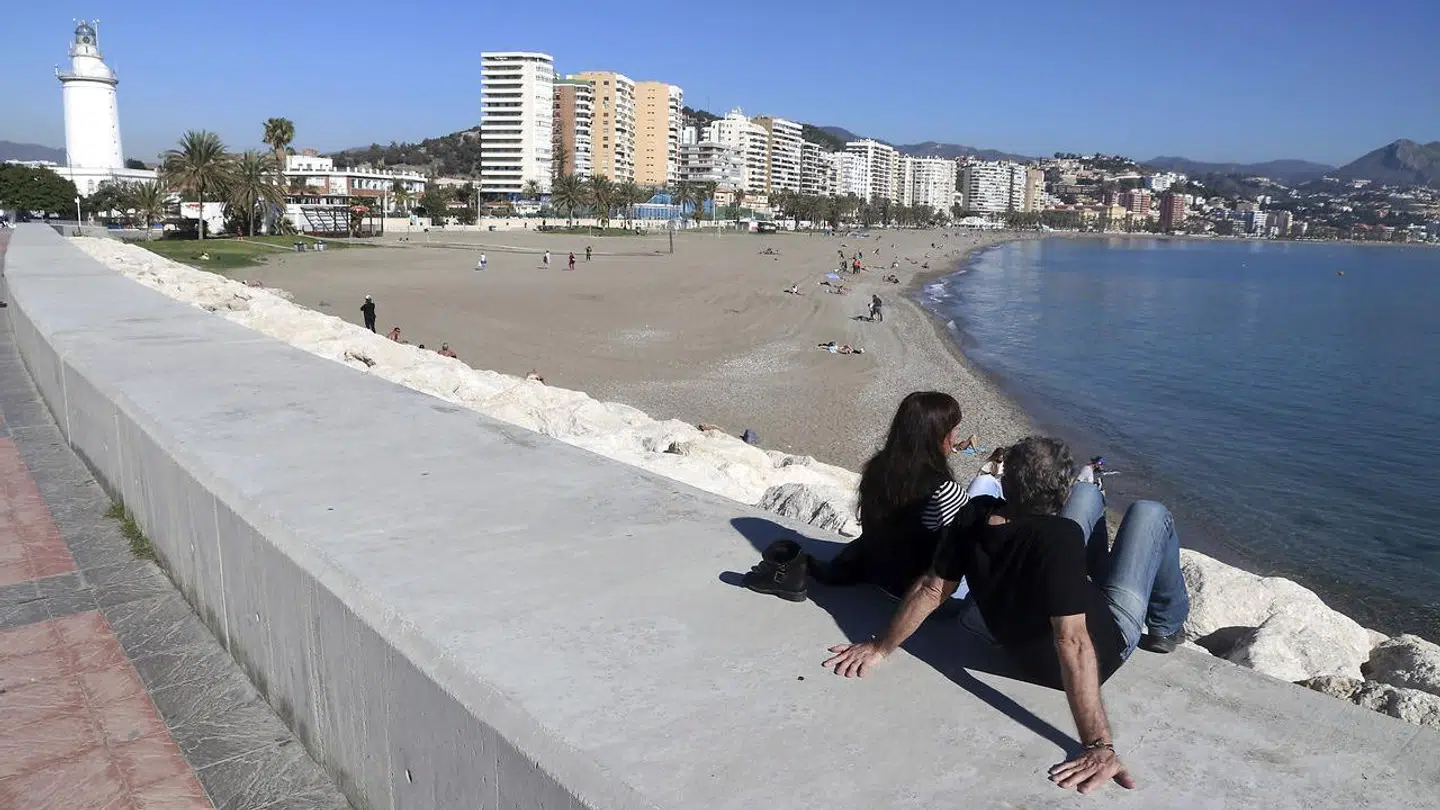 Strandene ved Malaga lokker.