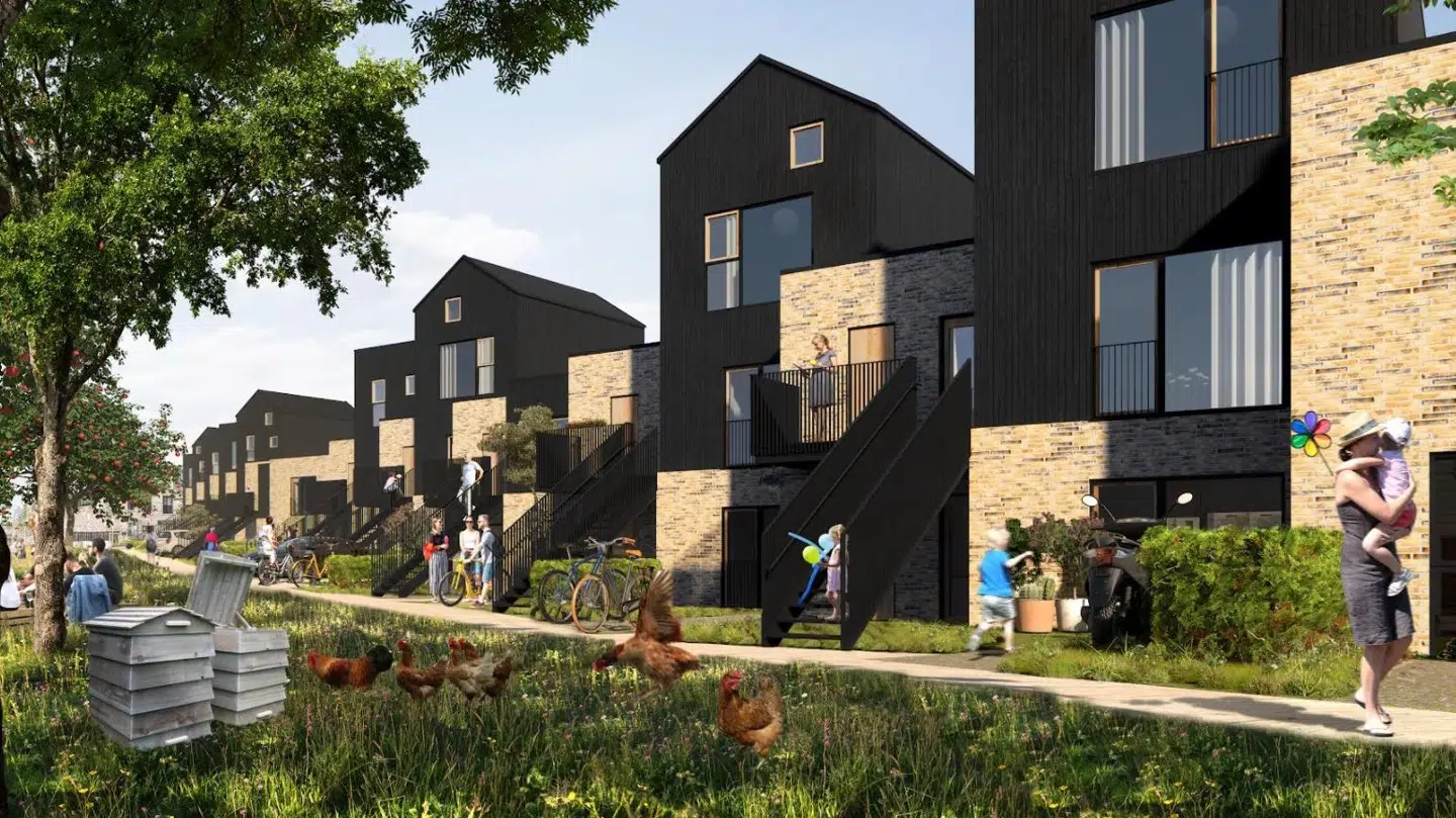 Havehusene i Lisberg