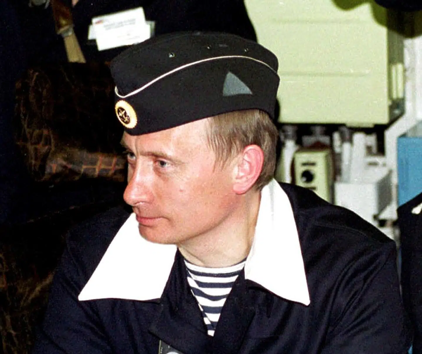 Putin i 2000 i forbindelse med den frygtelige Kursk-ulykke, hvor 118 døde i en ubåd