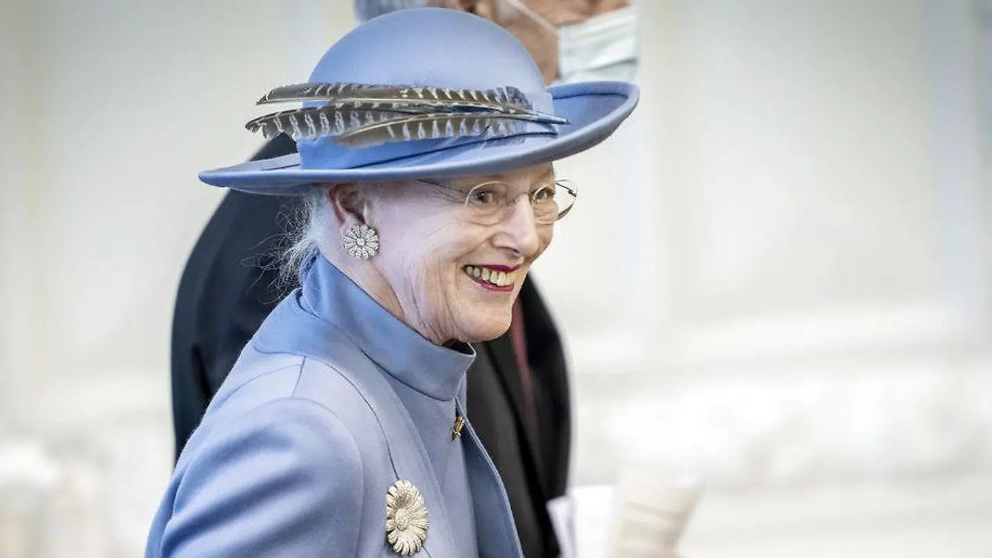 Dronning Margrethe under Folketingets markering af Dronningens 50-års Regentjubilæum på Christiansborg, fredag den 14. januar 2022.