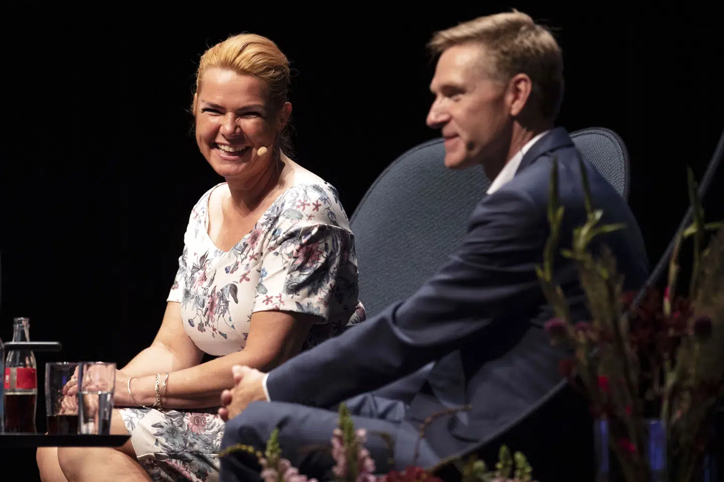 Inger Støjberg og Kristian Thulesen Dahl har lanceret en fælles kampagne mod afskaffelsen af forsvarsforbeholdet. (Arkiv) Bo Amstrup/Ritzau Scanpix