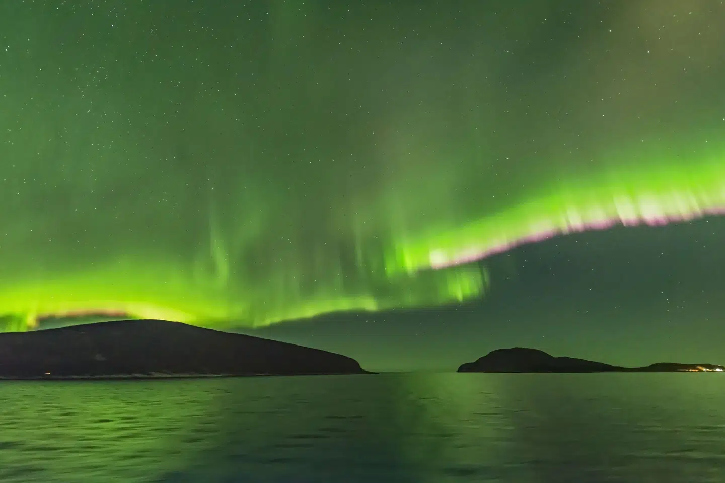 Nordlyset, som det tidligere har vist sig i Tromsø i Norge. (Arkivfoto) Alan Dyer / Vwpics/Ritzau Scanpix