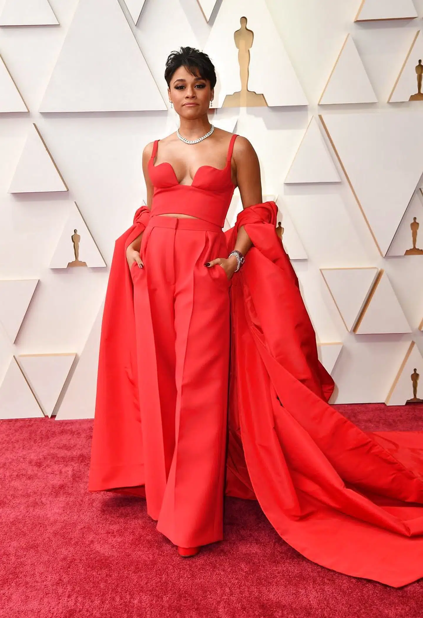 Skuespiller Ariana DeBose, der er noineret for filmen West Side Story.