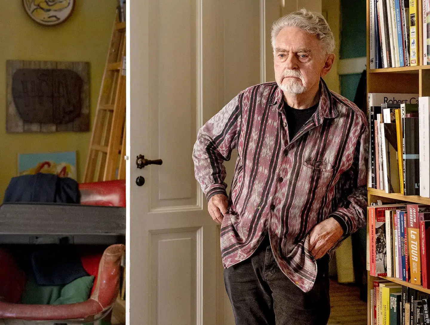 Erik Clausen øver sig i ikke at give Parkinson-diagnosen for meget opmærksomhed. Foto Bax Lindhardt.