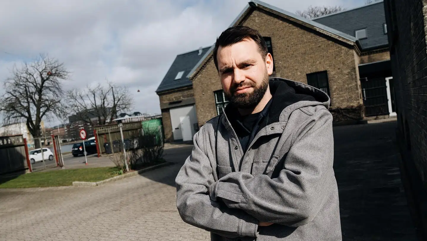 Entreprenør Alexander Tardini er godt og grundigt træt af Københavns Kommune. Når det gælder byggegodkendelser, indtager kommunen rollen som bundprop. Foto: Kasper Løjtved/Byrd