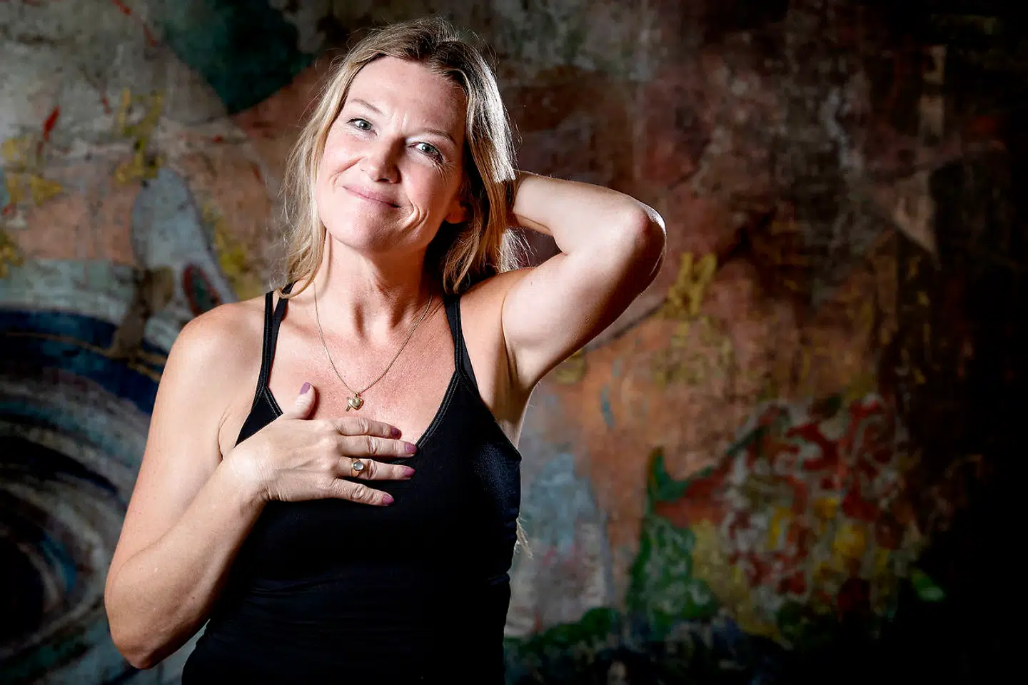 Ifølge datterens video på det sociale medie TikTok er Anne-Grethe Bjarup Riis sprunget ud.