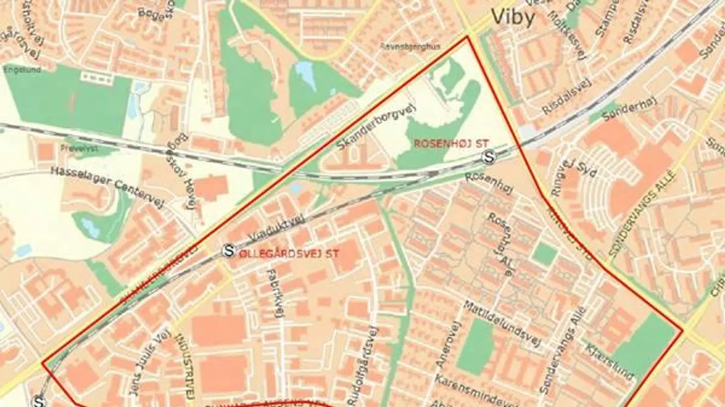 Visitationszonen i Rosenhøj.