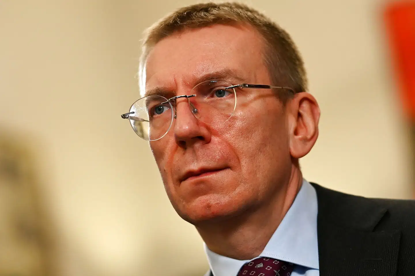 Letlands udenrigsminister, Edgars Rinkevics, siger, at de tre baltiske lande har koordineret udvisningerne af russiske diplomater. (Arkivfoto). Dylan Martinez/Reuters