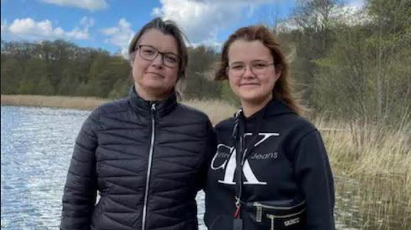 Randi Märcher og datteren Nanna fik en forskrækkelse, da de for nylig luftede hunden Hector.