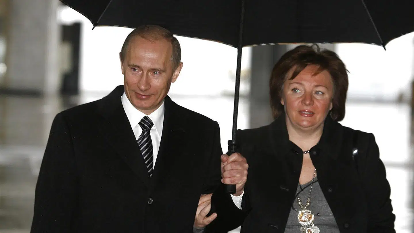 Putin med sin ekskone Lyudmila i 2008.