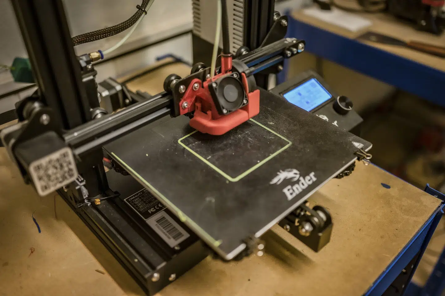 En 3D printer kan producere dele til seks årepresser i døgnet (Arkivfoto). Nano Calvo/Ritzau Scanpix