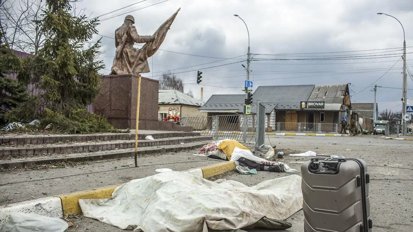 Serhiy Perebyinis kunne kende kufferterne, da han så billeder fra Irpin.