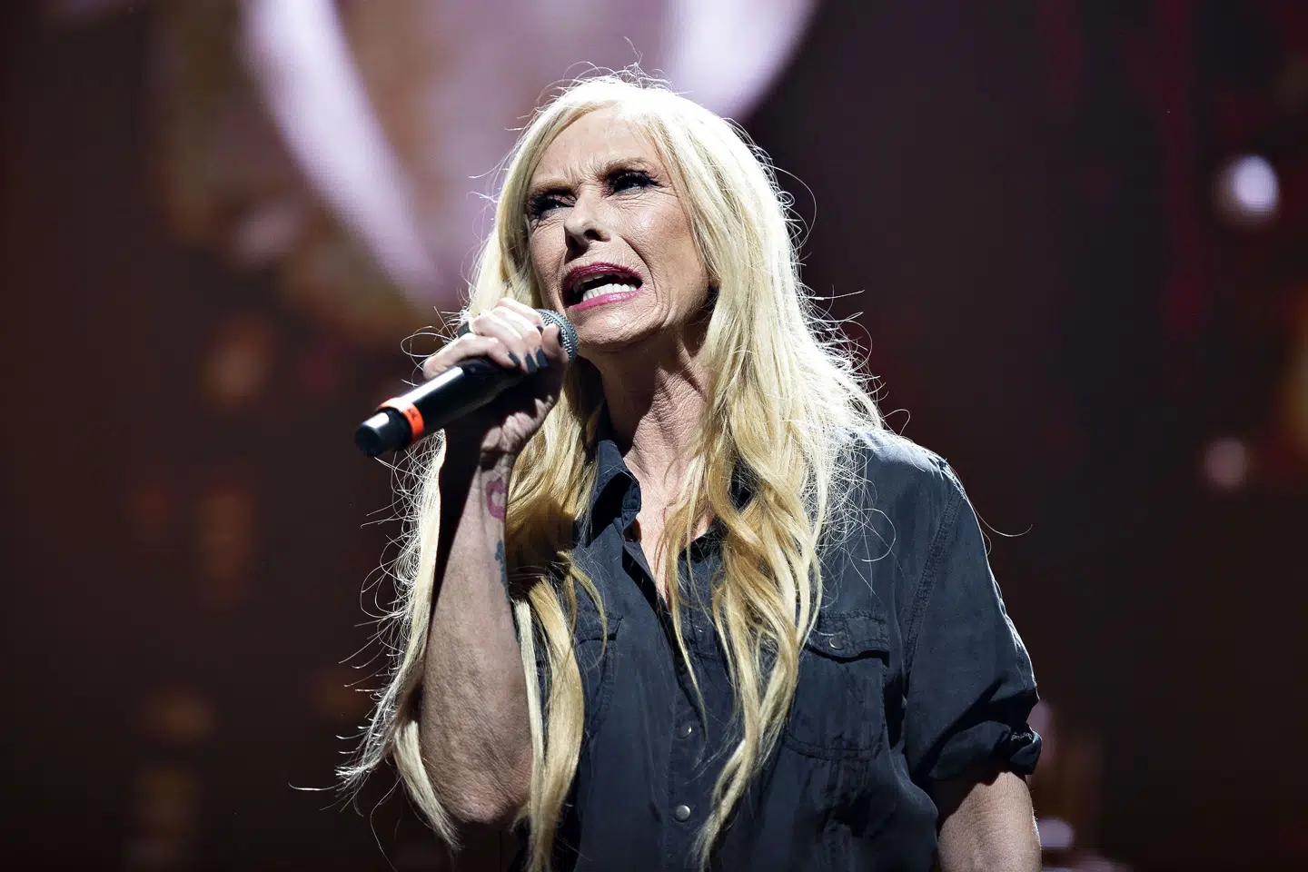 Sanne Salomonsen er blandt 16 danske solister og bands, der spiller til en støttekoncert til fordel for ofrene i Ukraine, der finder sted i København lørdag. (Arkivfoto). Henning Bagger/Ritzau Scanpix