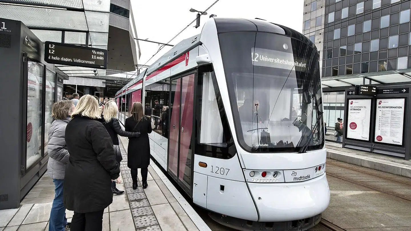 Aarhus Letbane har den seneste uges tid været udfordret af frostgraderne.