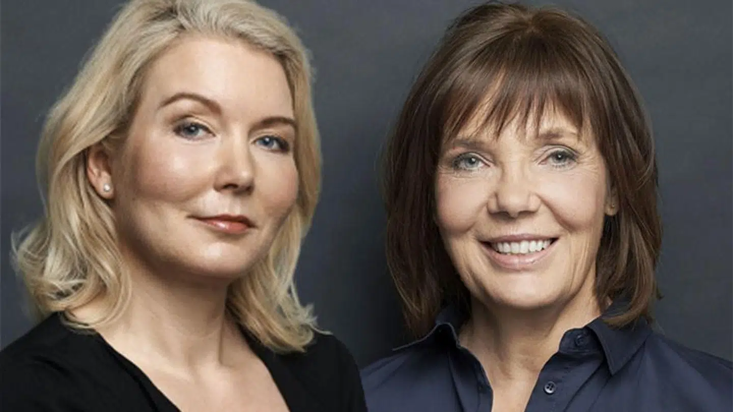 Tine Wøbbe (tv.) og Mette Brandt-Christensen har sammen skrevet bogen ”Forbrydelsens sind”, der handler om nogle af dem, der har stået bag de grummeste forbrydelser herhjemme