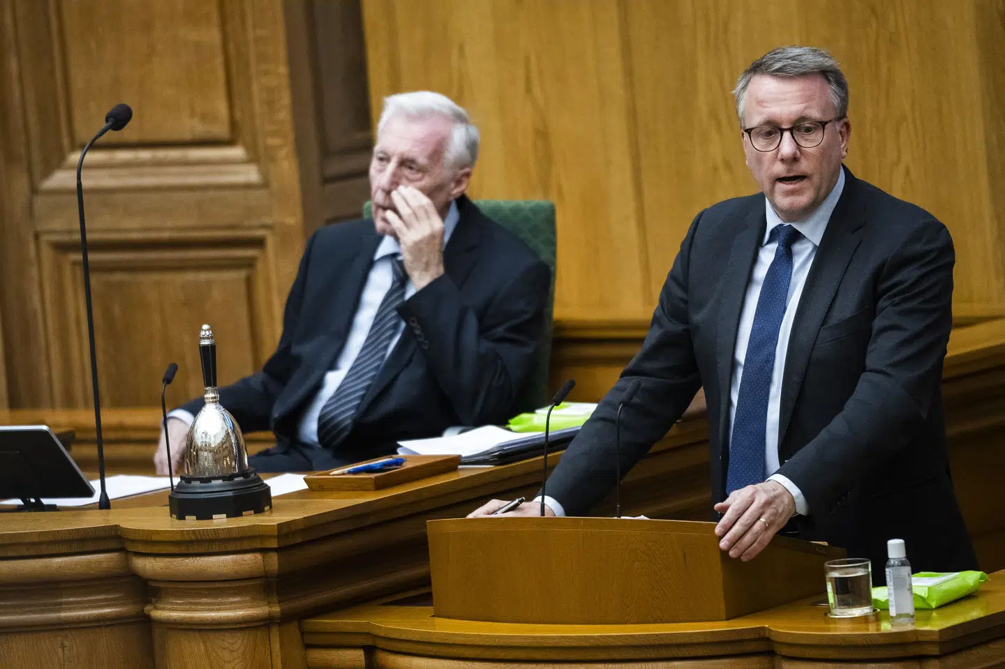 Forsvarsminister Morten Bødskov (S) vil ikke afvise danske våben i Ukraine på et tidspunkt, hvis der kommer en anmodning om det, og det kan lade sig gøre. (Arkivfoto) Martin Sylvest/Ritzau Scanpix