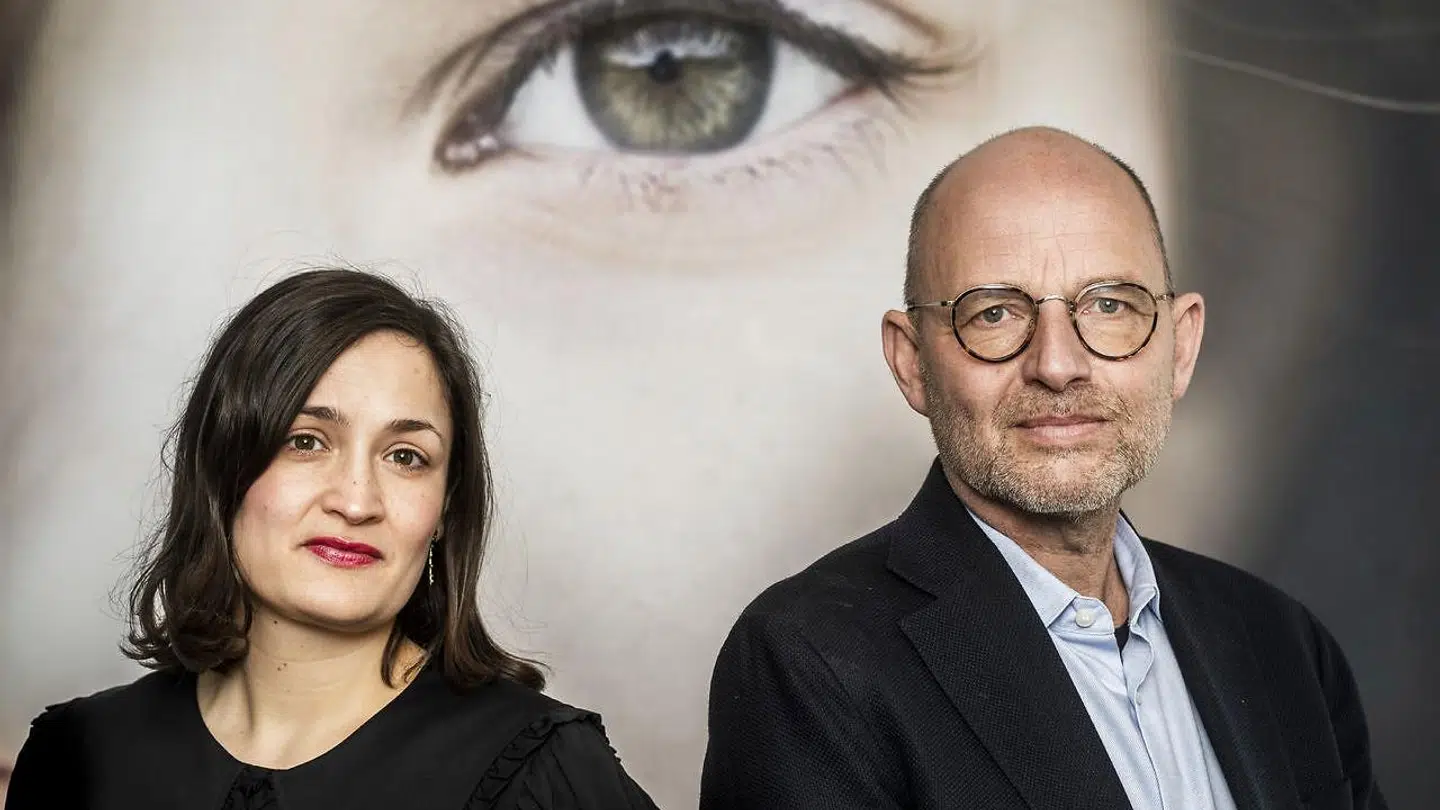 Børnefaglig konsulent Ida Hilario Jønsson og direktør Rasmus Kjeldahl fra Børns Vilkår, der har BørneTelefonen.