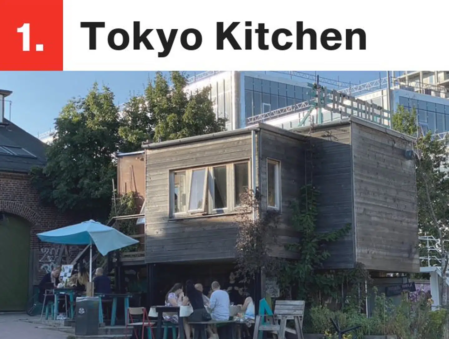 Tokyo Kitchen ligger på Godsbanerne i Aarhus.